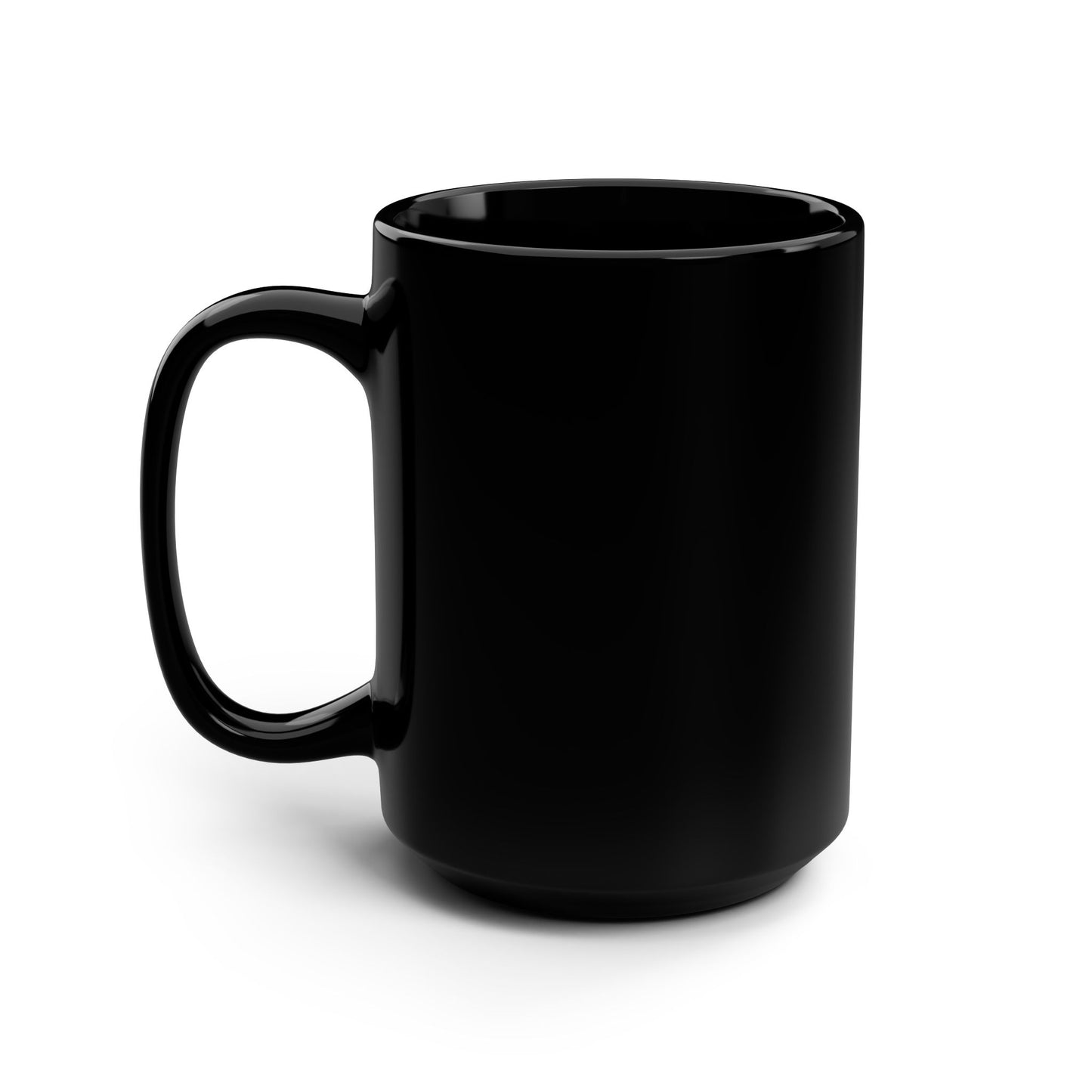 Seek First Don't Scroll First Mug — 15oz Black Coffee Cup