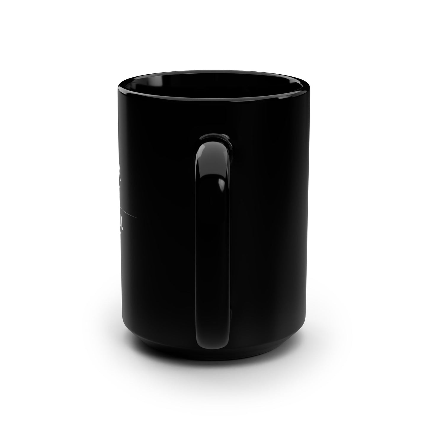 Seek First Don't Scroll First Mug — 15oz Black Coffee Cup